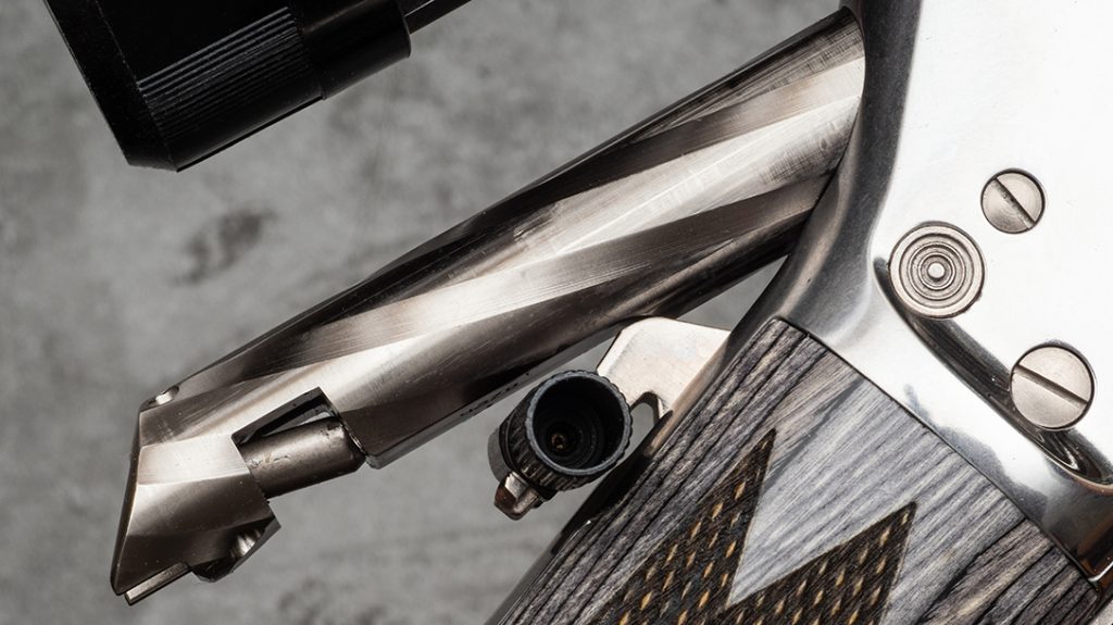 The nickel-coated boat brings a smooth action.