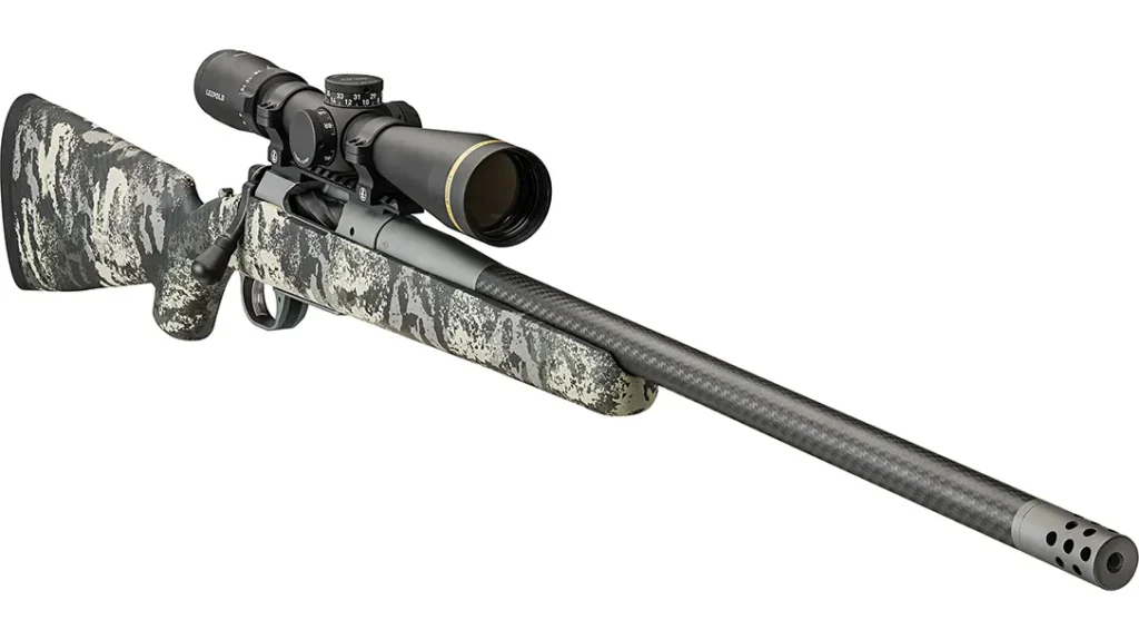 Model 2020 Boundary topped with Leupold riflescope.