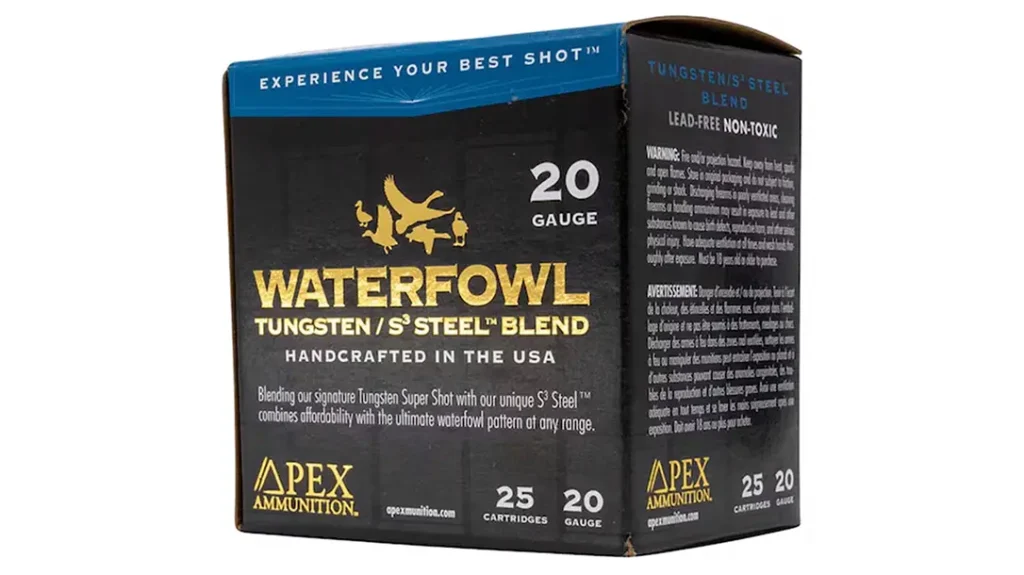 APEX Ammunition: Waterfowl TSS/S3 Steel Blend
