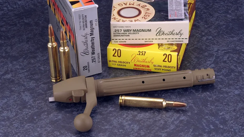 Testing ammo through Weatherby Mark V rifles.