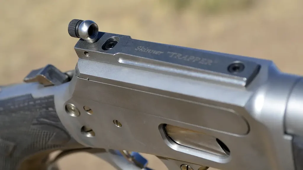 Top profile of Trapper receiver.