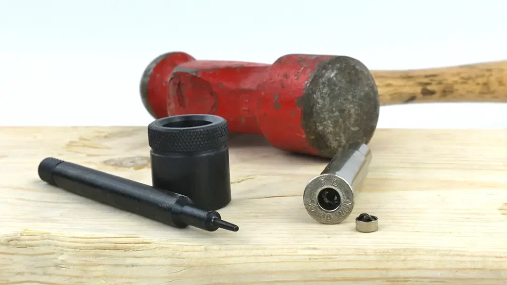 Knocking out the primer