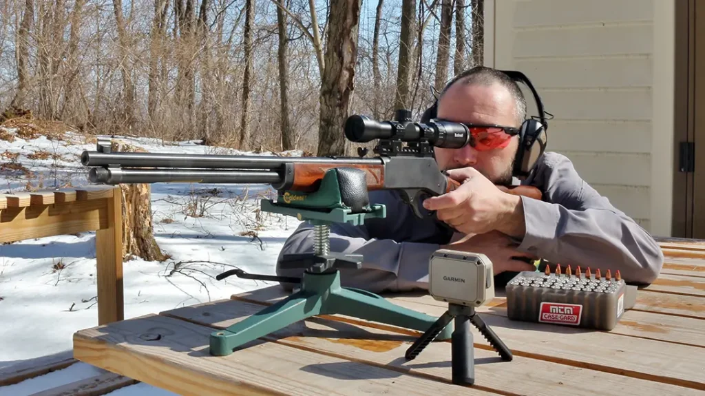 Shooting handloads from the Classic Lee Loader.