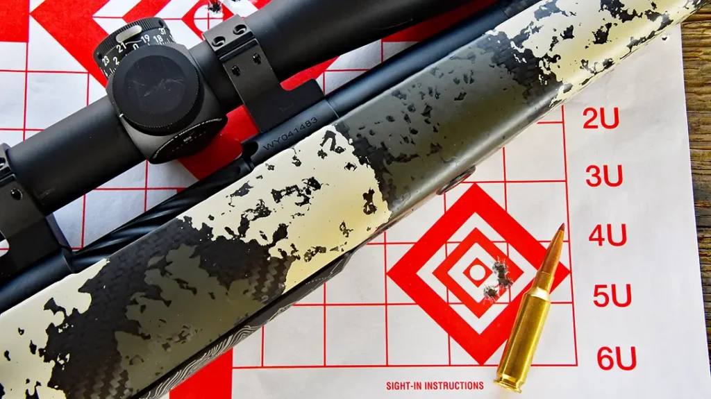 The Mark V Backcountry Guide exhibited exceptional accuracy during testing.