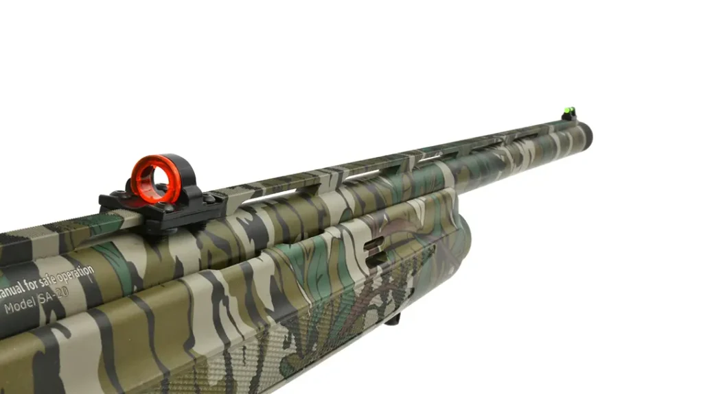 Unique sighting system employed for hunting.