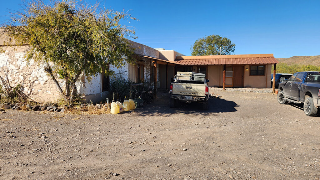Some lodges are older and rustic.