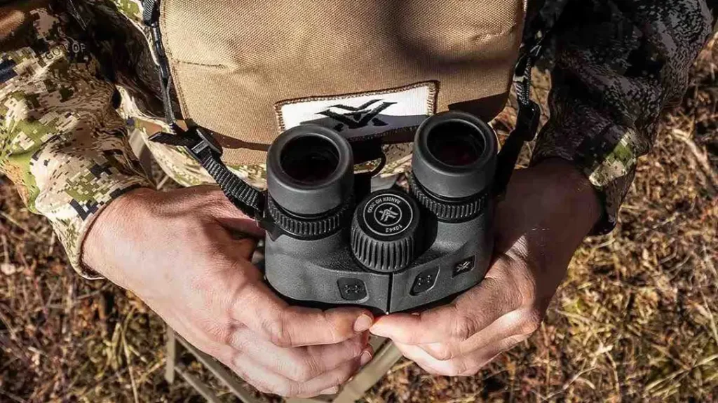 Vortex Ranger HD 10x42 Ranging Binoculars are simple to use.