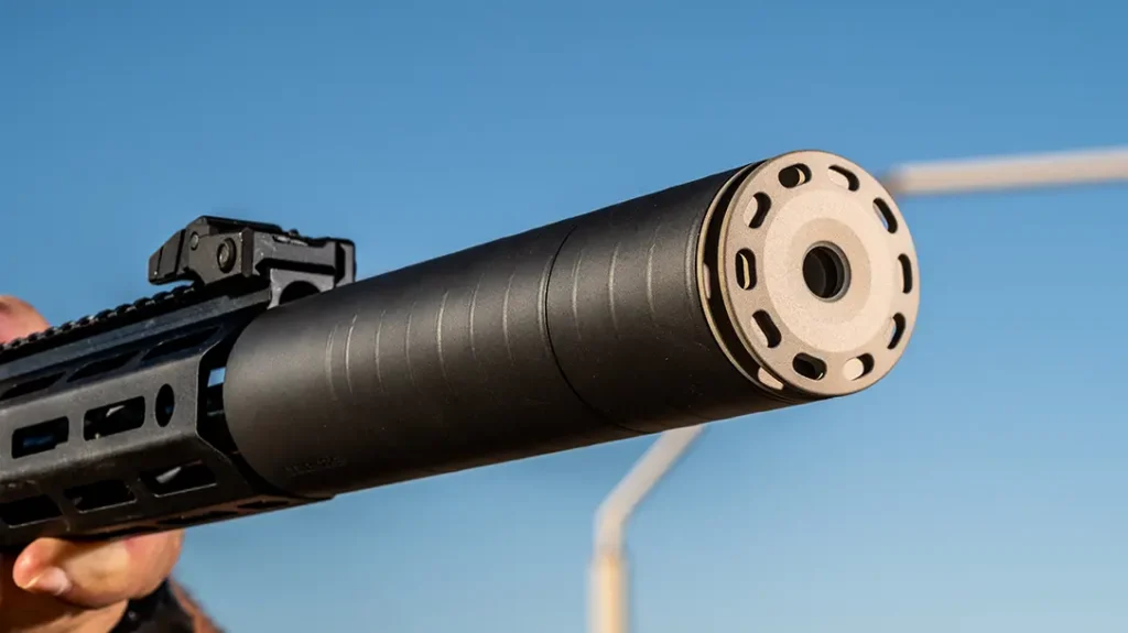 The SilencerCo Scythe STM.