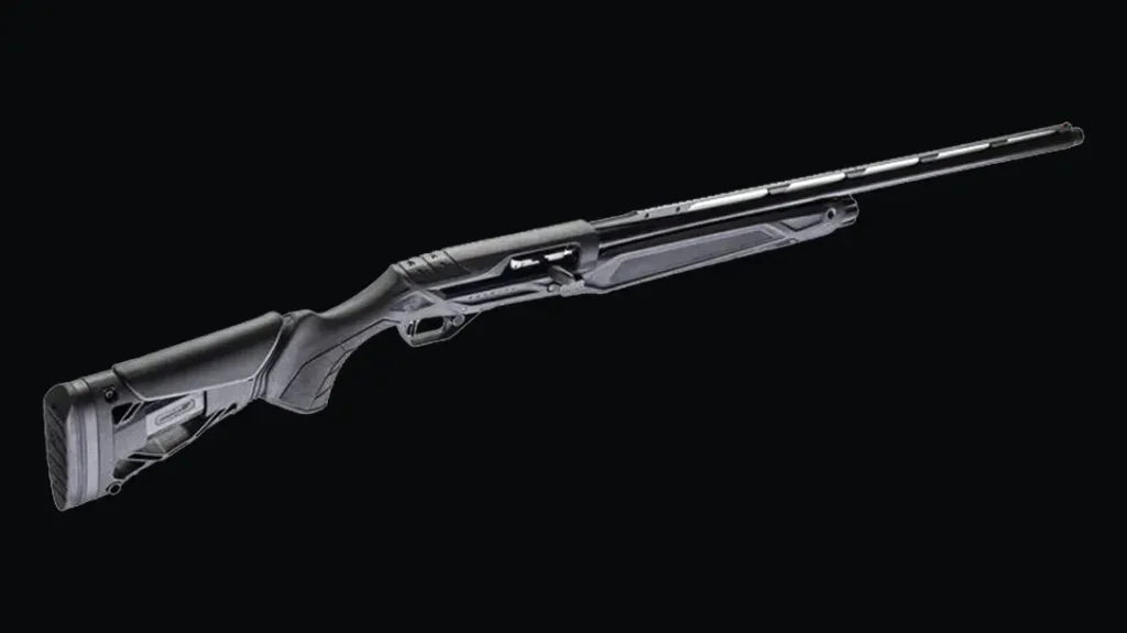 The AX800 Suprema is a waterfowl shotgun.