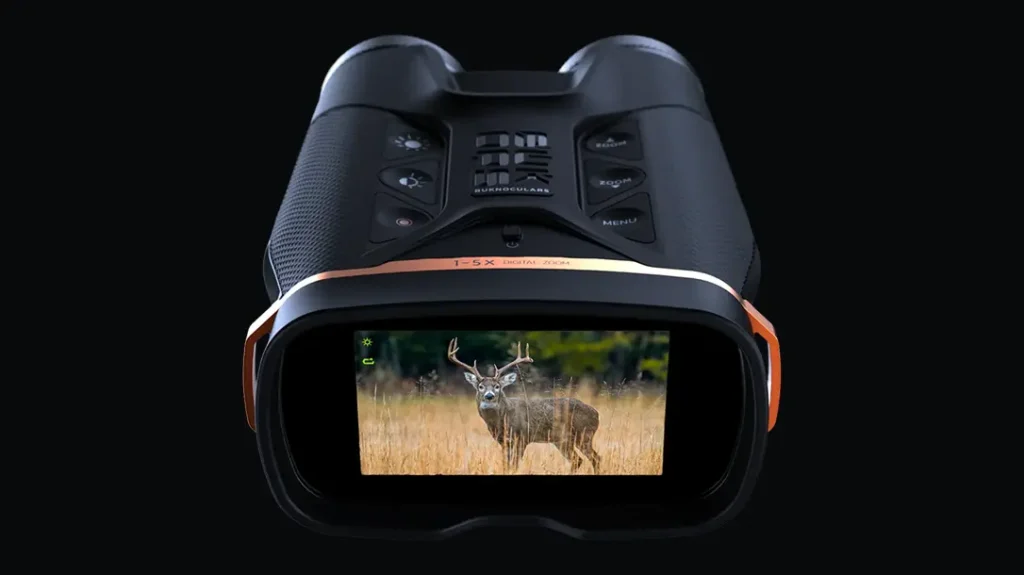 Buknoculars can record video.