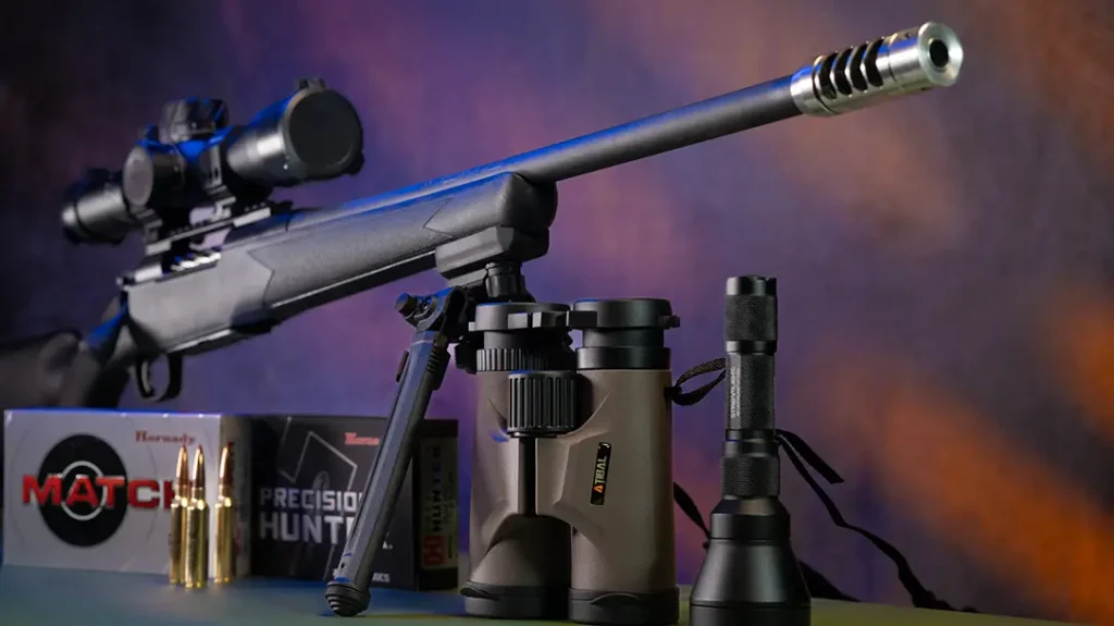 This Mossberg Patriot Carbine is chambered in 7mm PRC.