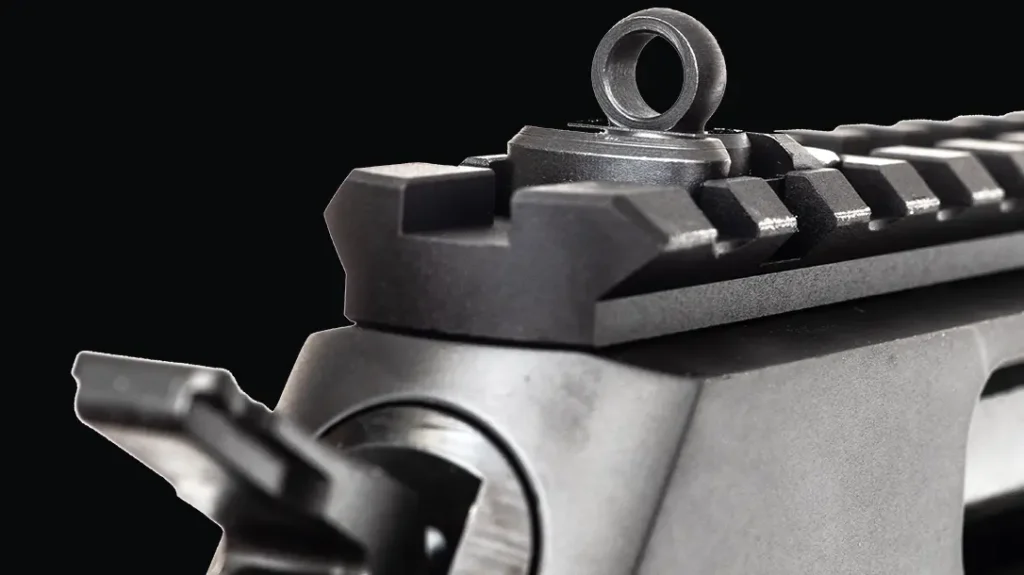 The Hybrid Hunter sights.