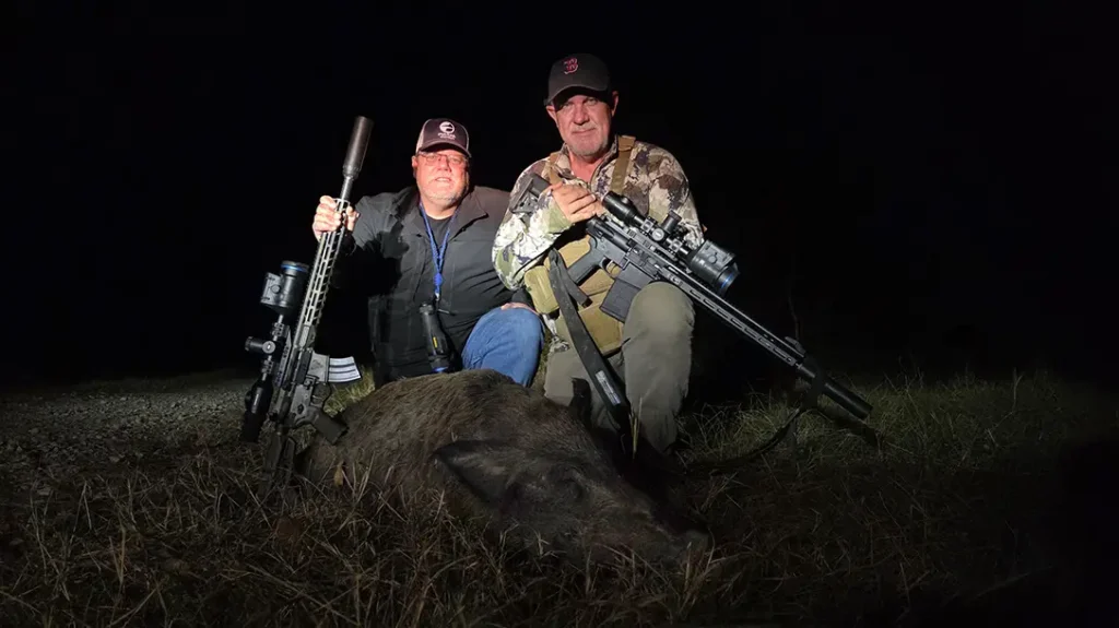 The Thermion 2 LRF XL60 is excellent for hunting.