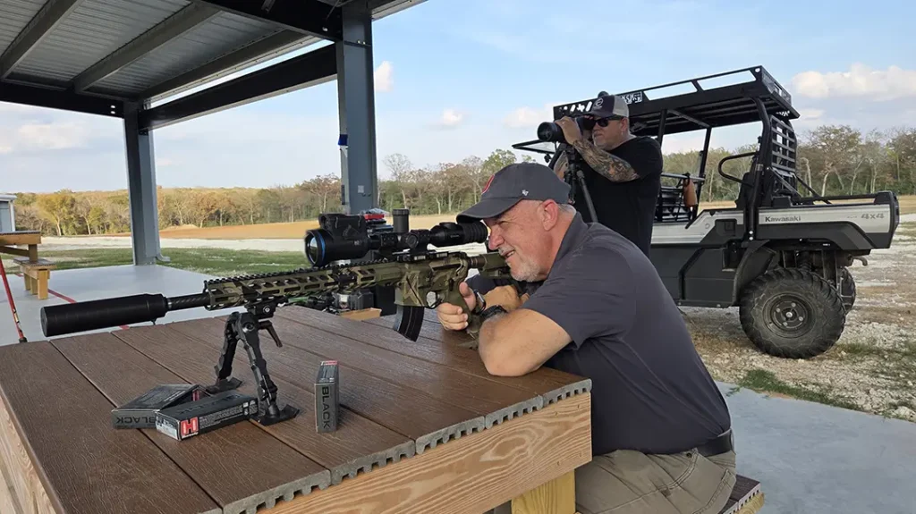 we shot the Thermion 2 LRF XL60 at 1200 yards.